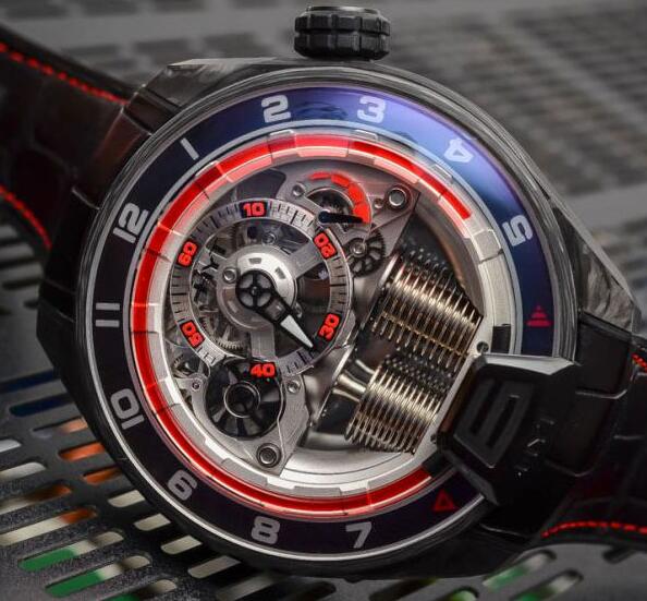 HYT H4 GOTHAM 151-CB-03-RF-RN Replica watch